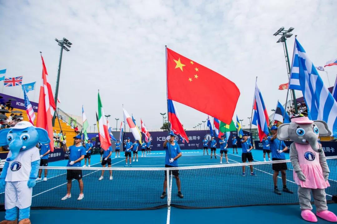 2019郑州网球公开赛隆重开幕！指定用水“可蓝高盖水”精彩亮相！
